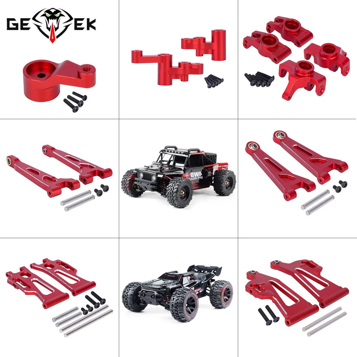 Rc Hobby Kit - CNC Aluminum Steering Cup Front Rear