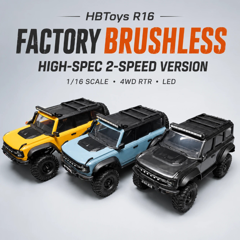 HuangBo R16 1/16 Factory Brush - Rc Hobby Grade Car ulasan dan harga