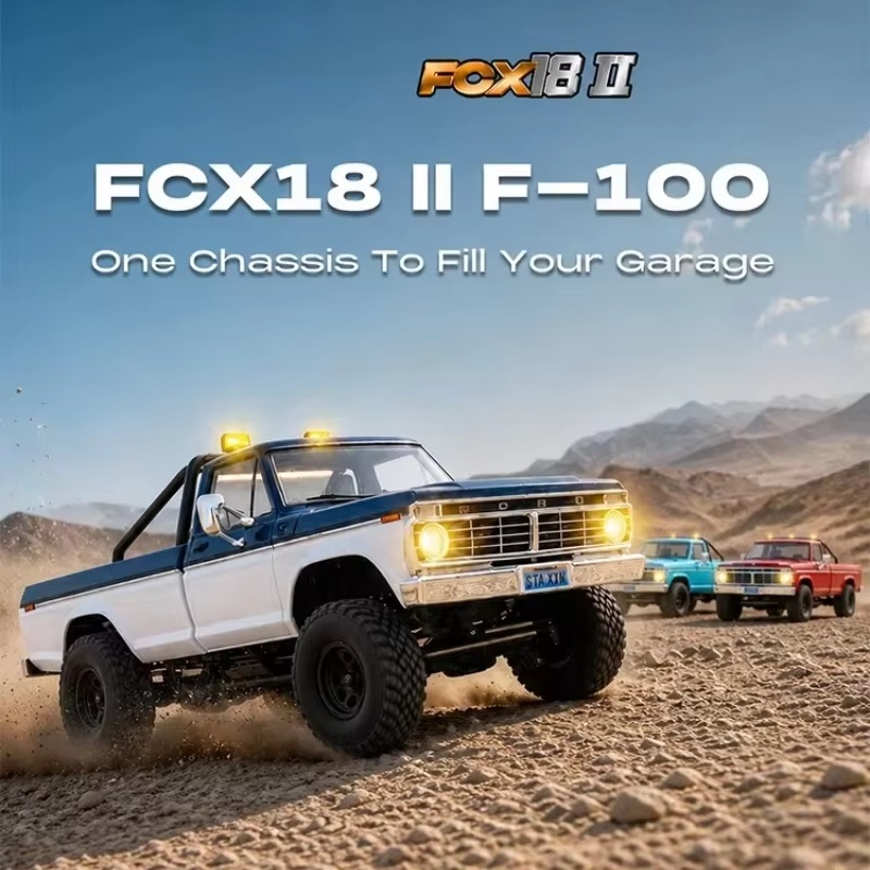 FMS 1:18 FCX18 II F‑100 Brushe - Rc Hobby Grade Car ulasan dan harga