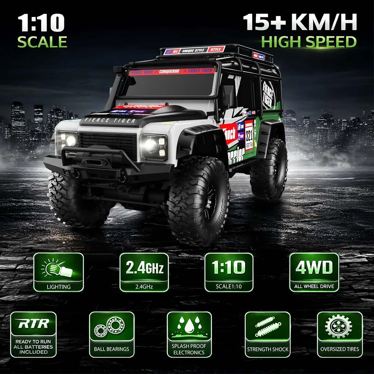 RC Cars RC Crawler 1/10 Scale  - Rc Hobby Grade Car ulasan dan harga