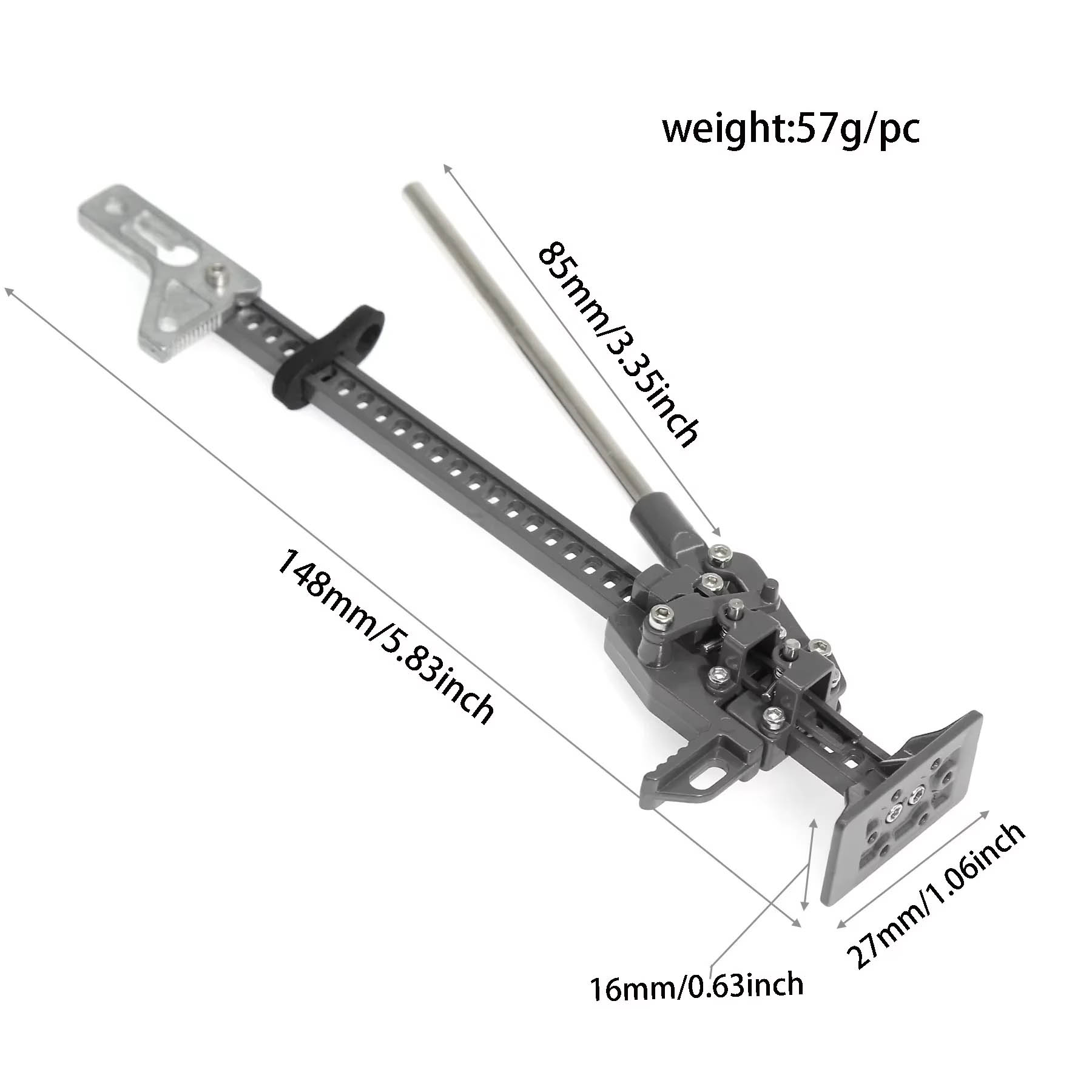 1PC 1/10 RC Crawler Metal Lift - Rc Hobby Toys ulasan dan harga