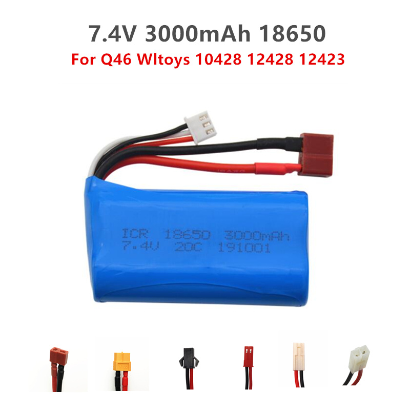 7.4V 3000mAh18650 Lipo Batery  - Rc Hobby Wholesale ulasan dan harga