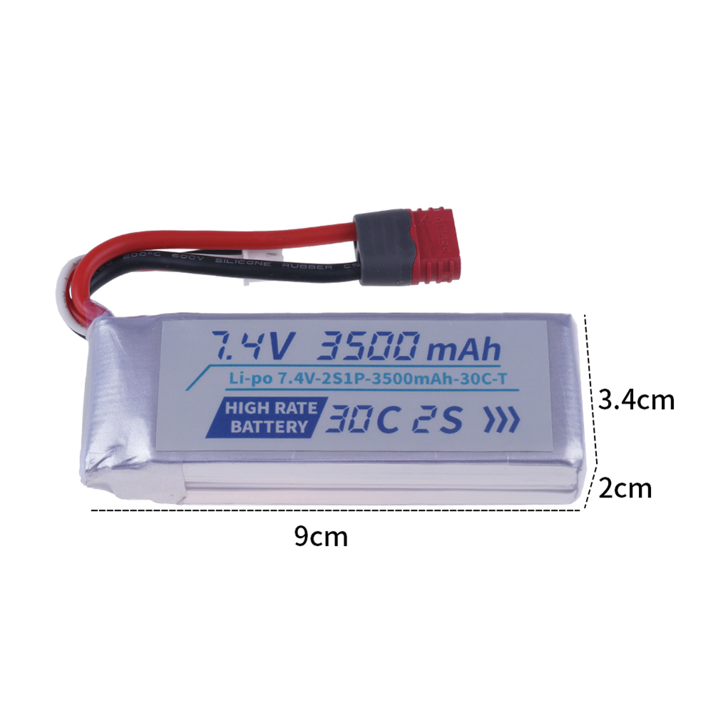 3500MAH 30C 7.4V 11.1V Lipo Ba - Rc Hobby Drone ulasan dan harga