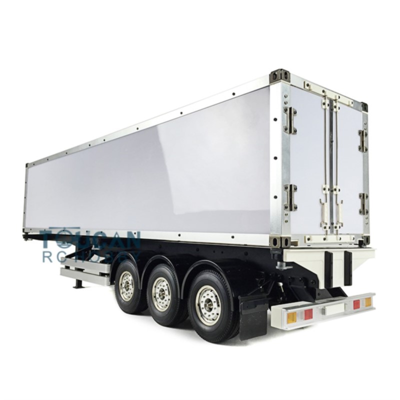 TOUCAN 1/14 40ft Reefer Semi-t - Rc Hobby Kit ulasan dan harga